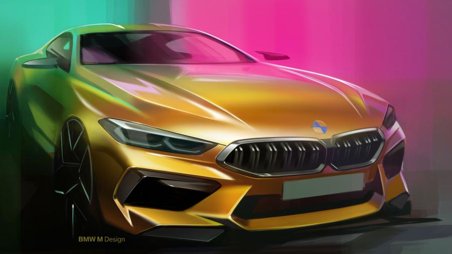 Эскиз BMW M8 Competition Coupe (F92) 2019 года  (WW) (фото 52 из 59)